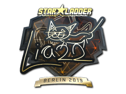 Sticker | Liazz (Gold) | Berlin 2019