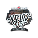 Sticker | Krad (Foil) | Berlin 2019