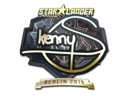 Sticker | kennyS (Gold) | Berlin 2019