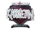 Sticker | karrigan (Foil) | Berlin 2019