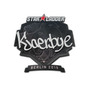 Sticker | Kjaerbye | Berlin 2019