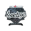 Sticker | Kjaerbye (Foil) | Berlin 2019