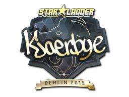 Sticker | Kjaerbye (Gold) | Berlin 2019