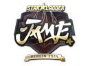 Sticker | Jame (Gold) | Berlin 2019/20fx20