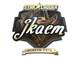 Sticker | jkaem (Gold) | Berlin 2019