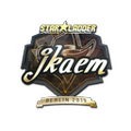 Sticker | jkaem (Gold) | Berlin 2019