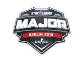 Наклейка | StarLadder (металлическая) | Берлин-2019