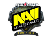 Наклейка | Natus Vincere (металлическая) | Берлин 2019