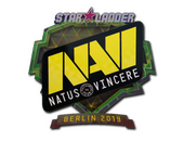 Наклейка | Natus Vincere (голографическая) | Берлин-2019