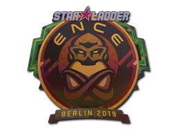 Naklejka | ENCE (hologramowa) | Berlin 2019