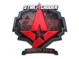 Наклейка | Astralis (металлическая) | Берлин-2019