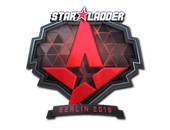 Наклейка | Astralis (металлическая) | Берлин-2019