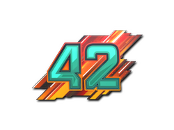 Sticker | Forty Two