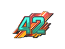 Sticker | Forty Two