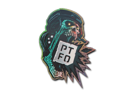 Sticker | PTFO (Holo)