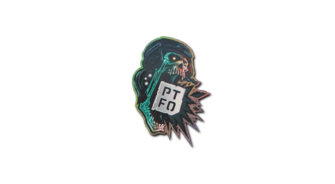Sticker | PTFO (Holo)