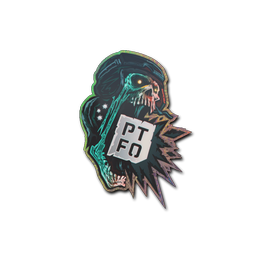 Sticker | PTFO (Holo)