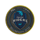 Patch | Movistar Riders | Stockholm 2021