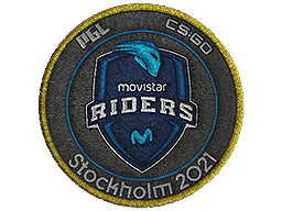 Нашивка | Movistar Riders | Стокгольм-2021