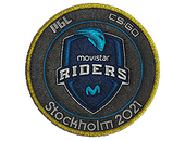 Patch | Movistar Riders | Stockholm 2021