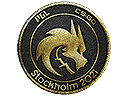 Patch | Team Spirit (Gold) | Stockholm 2021