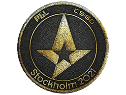 Patch | Astralis (Gold) | Stockholm 2021