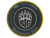 Нашивка | BIG | Стокгольм-2021