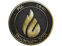 Patch | Copenhagen Flames (Gold) | Stockholm 2021