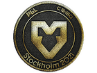 Patch | MOUZ (Gold) | Stockholm 2021