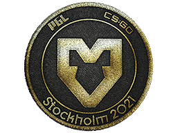 Patch | MOUZ (Gold) | Stockholm 2021