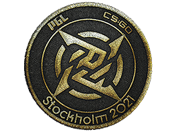 Patch | Ninjas in Pyjamas (Gold) | Stockholm 2021