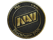 Нашивка | Natus Vincere (Gold) | Stockholm 2021