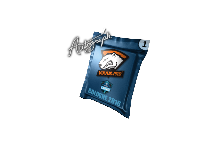 Autogrammkapsel | Virtus.Pro | Köln 2016