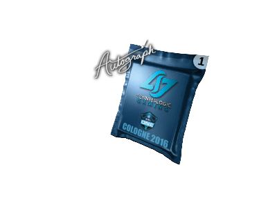 Pojemnik z autografem | Counter Logic Gaming | Kolonia 2016