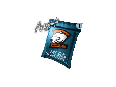 Autogrammkapsel | Virtus.Pro | MLG Columbus 2016