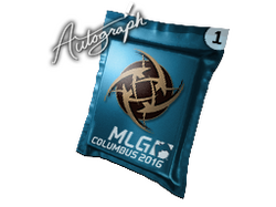 Autograph Capsule | Ninjas in Pyjamas | MLG Columbus 2016