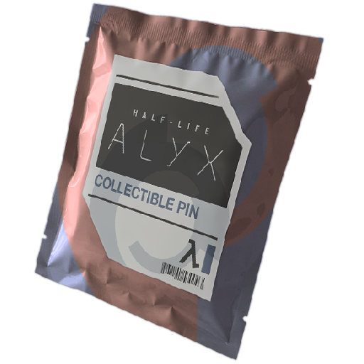 Капсула с коллекционными значками Half-Life: Alyx