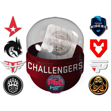 Stockholm 2021 Challengers Sticker Capsule