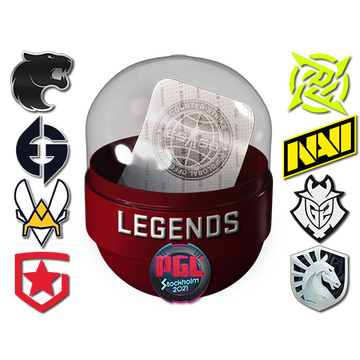 Stockholm 2021 Legends Sticker Capsule