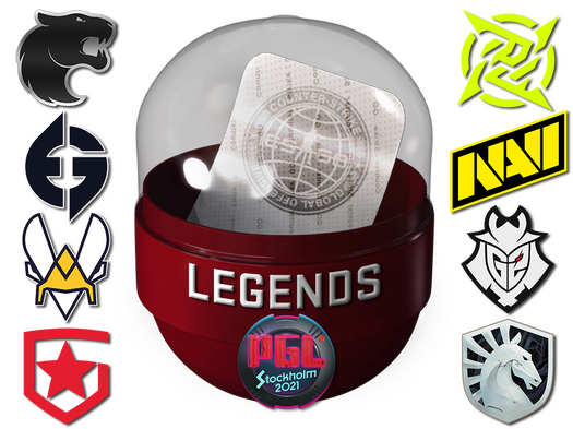 Stockholm 2021 Legends Sticker Capsule