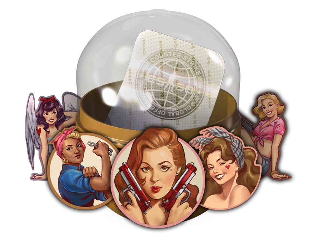 Capsule Pinups