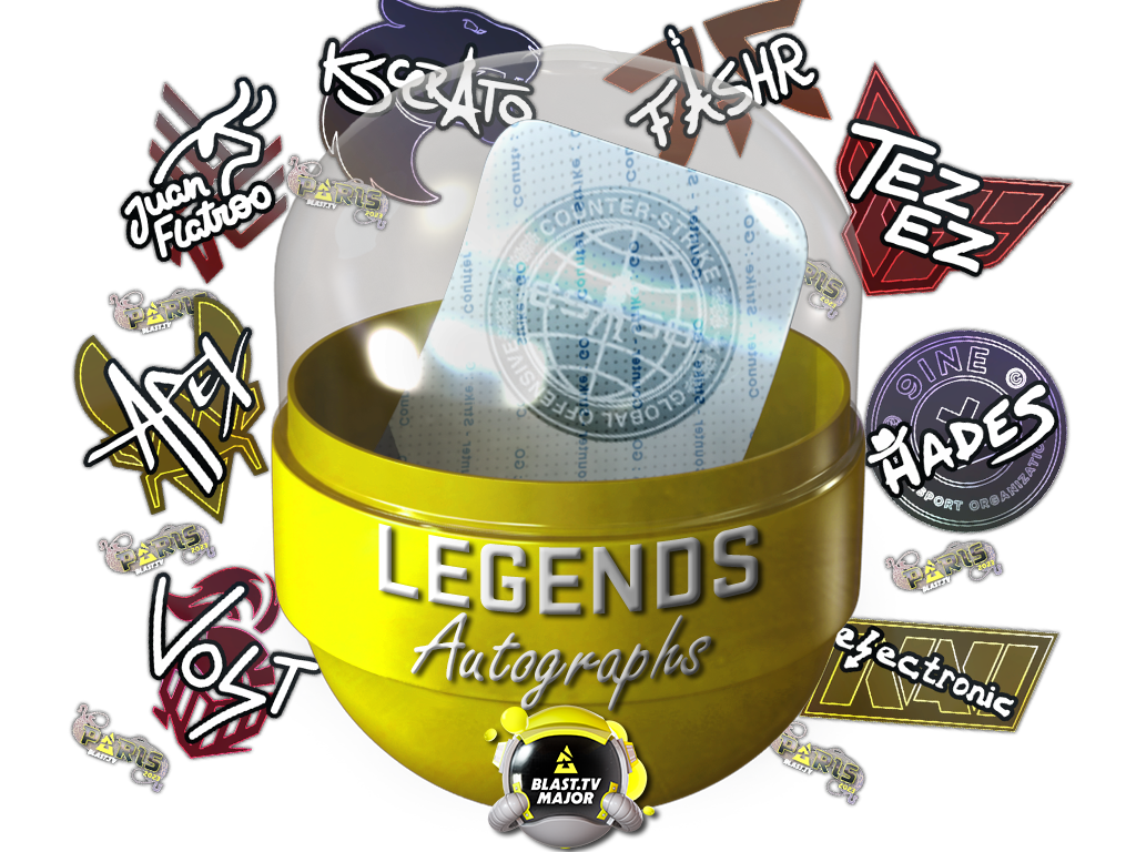 Paris 2023 Legends Autograph Capsule 사기 DMarket