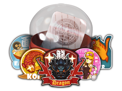 Cápsula de pegatinas de Perfect World 1