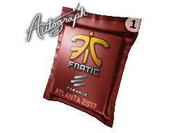 亲笔签名胶囊 | Fnatic | 2017年亚特兰大锦标赛
