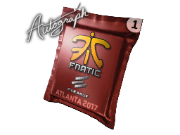 Капсула с автографом | Fnatic | Атланта 2017