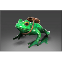 Auspicious Skip the Delivery Frog