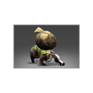 free dota2 item Unusual Fearless Badger