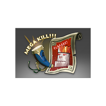 free dota2 item Mega-Kills: Pyrion Flax