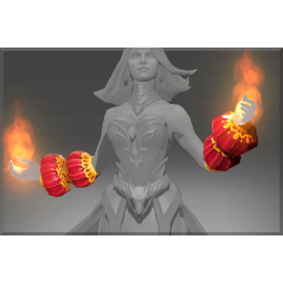 Inscribed Gauntlets of the Dragonfire