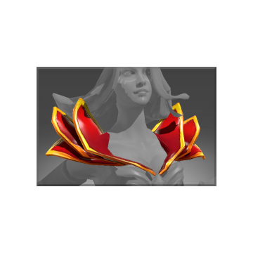 free dota2 item Inscribed Epaulettes of the Scorching Princess